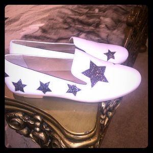 White leather Gentle Souls by Kenneth Cole